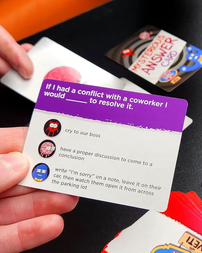 The Awkward Yeti Family Card Game, Ages 8+, Heart & Brain Edition | for Kids, Teens, Parents & Adults, Party Game for Family Game Night, Science & Anatomy Humor, By Organ Attack Creator