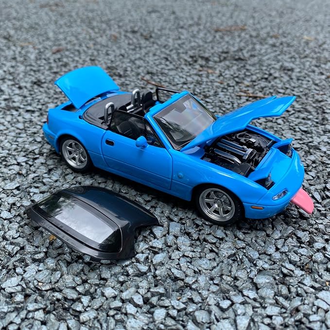 Car Toys for Boys 1 32 Diecast Cars Metal Toy Car,Collectibles Model Car Kits for Adults and Kids,Pull Back Cars with Lights and Sounds,Toy Cars for Boys Age 4-7（Blue）