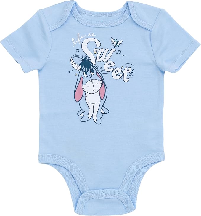 Disney Cosplay Baby Bodysuit and Hat Set Newborn to Infant Sizes (Newborn - 24 Months)