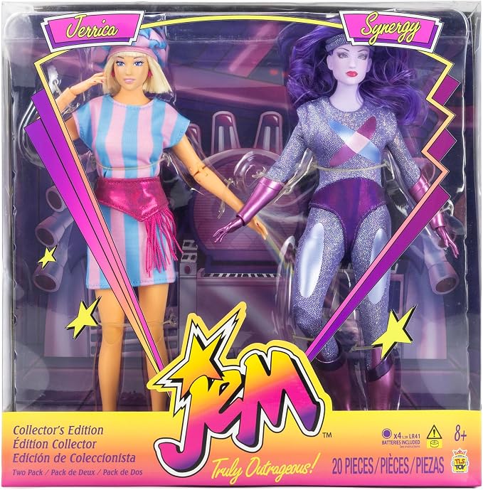 JEM and THE Holograms 12-inch Jerrica & Synergy Collectors Edition 2-Pack Set
