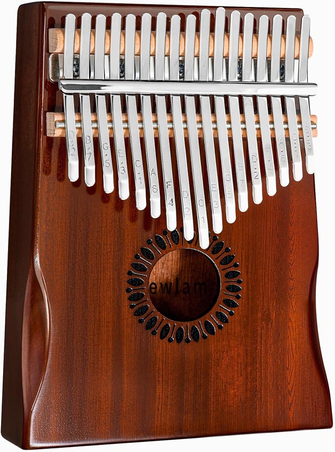 Newlam Kalimba Thumb Piano 17 Keys, Musical Gift for Kids and Adults