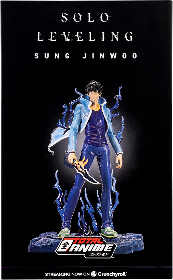 Total Anime Jinwoo - 9-Inch Collector Statue with Environmental Base and Premium
