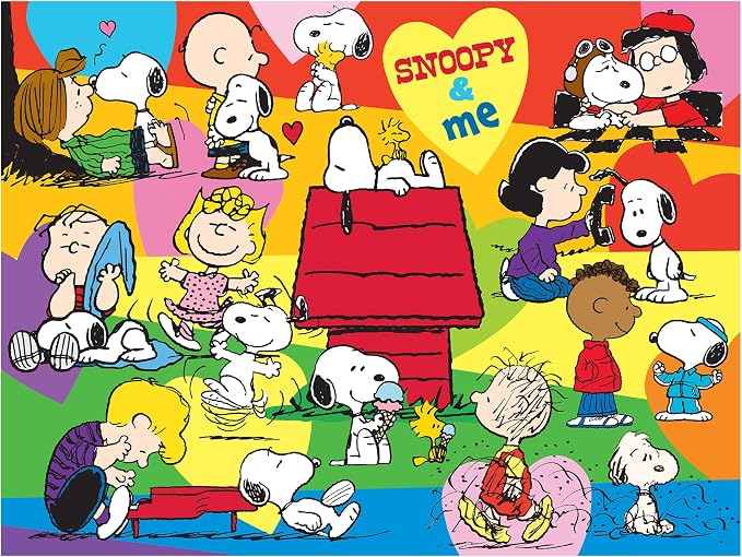 Roseart - Peanuts - Snoopy and Me - 300 Piece Jigsaw Puzzle