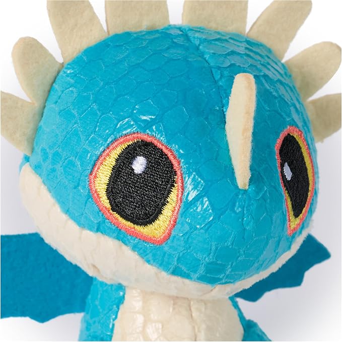 DreamWorks Dragons How to Train Your Dragon Mini Plushies, Toothless & Deadly Nadder 2-Pack, 3” Stuffed Animals, Kids Toys for Boys Ages 4 & Up
