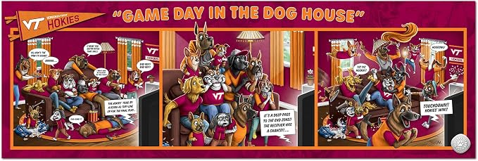 YouTheFan NCAA Game Day in The Dog House - 1000pc Puzzle