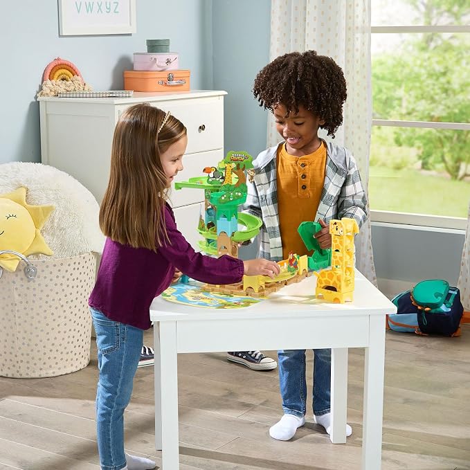 VTech Marble Rush Jungle Journey Set Preschool Marble Run Toy
