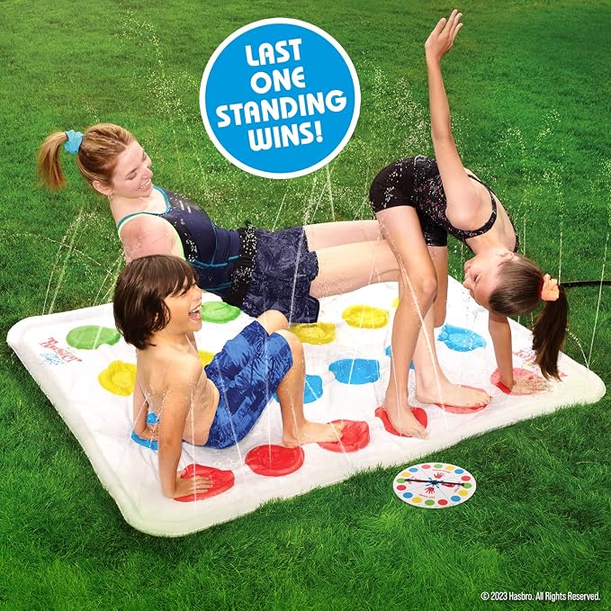 Hasbro Twister Splash – Summer Toys for Kids, 68 x 52 inches