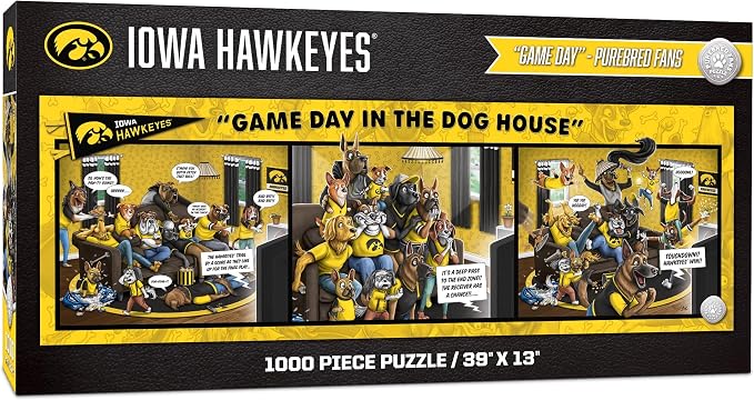 YouTheFan NCAA Game Day in The Dog House - 1000pc Puzzle