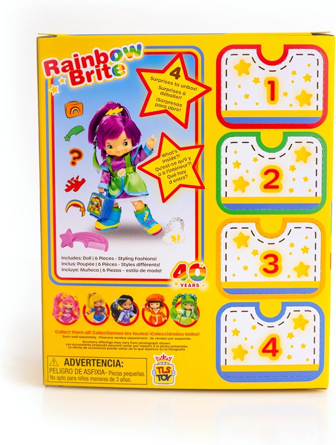 The Loyal Subjects - Rainbow Brite - 5.5in Stormy Fashion Doll