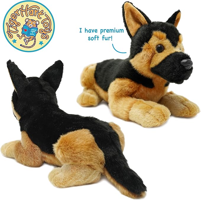 TigerHart Gretchen The German Shepherd - 15 Inch Stuffed Animal Plush
