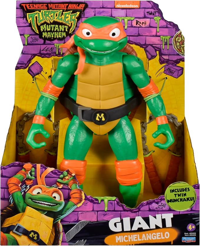 Teenage Mutant Ninja Turtles Movie 12" Michelangelo Giant Figure