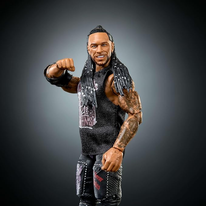 Mattel WWE Elite Action Figure & Accessories, Series #122 Set, 6-inch Collectible Damian Priest with 25 Articulation Points & Swappable Hands
