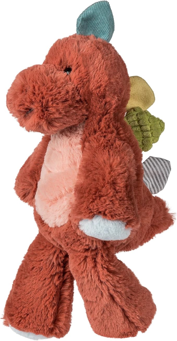 Mary Meyer Stuffed Animal Marshmallow Zoo Plush Soft Toy, 9-Inches, Junior Stegosaurus