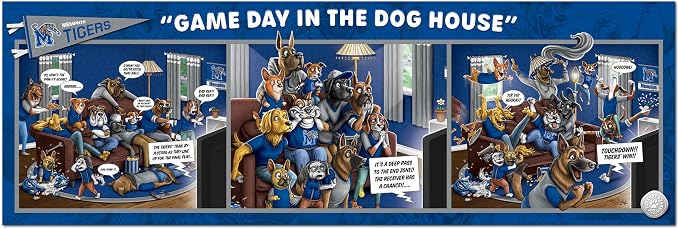 YouTheFan NCAA Game Day in The Dog House - 1000pc Puzzle