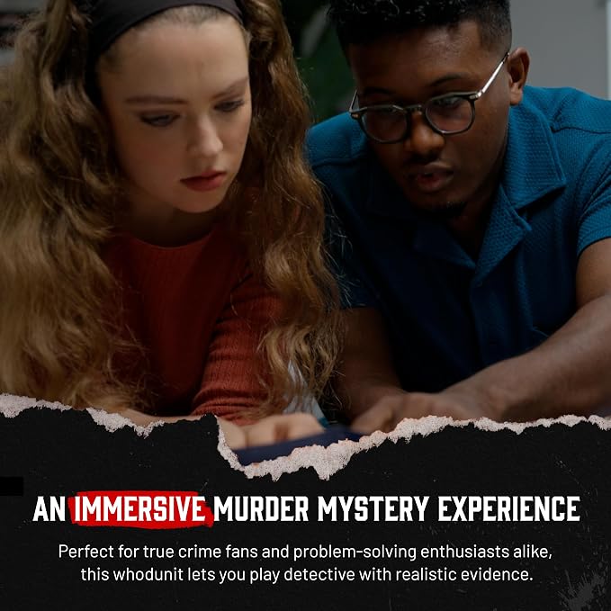 Hunt A Killer: Rideshare Homicide - Solve a Modern Day True Crime, Murder Mystery Games for Adults, Ages 14+, Perfect for Fans of Unsolved Mysteries and Cold Cases who Love the Hunt for a Killer