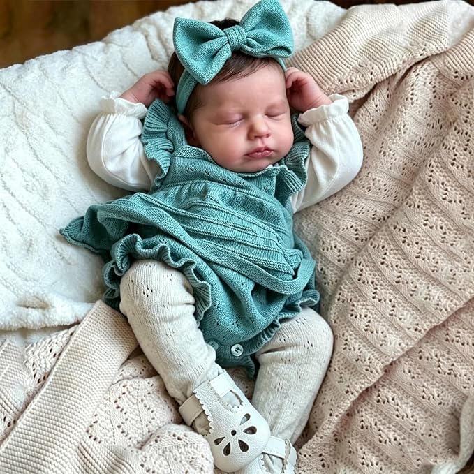 Zero Pam Reborn Baby Dolls-20 in Reborn Baby Dolls Full Body Girls, Real Life Reborns Dolls, Realistic Babys Doll with Accessories