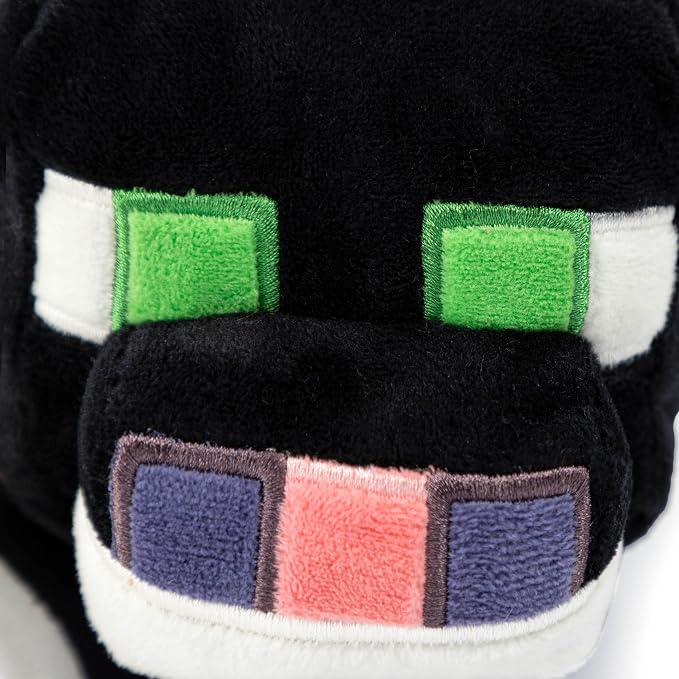 Jay Franco Minecraft Tuxedo Cat Plush Pillow Buddy - Super Soft Gamer Stuffed Animal - Polyester Microfiber, 18 Inches
