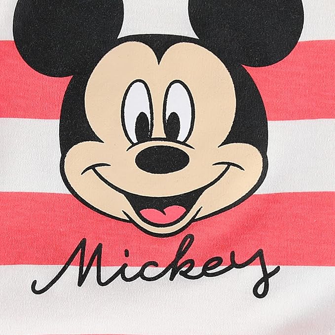 Disney Baby Toy Story Mickey Mouse Cars Winnie the Pooh Boys 3 Pack Bodysuit Creeper for Newborn and Infant