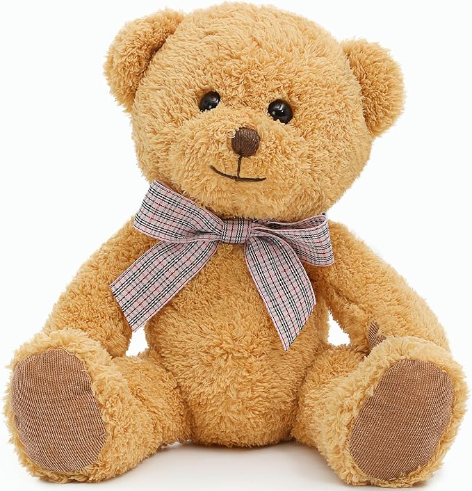 MaoGoLan 13 inch Stuffed Animals Bulk Plush Set Toys Bundle Party Favors for Kids Teens Girls - Soft Teddy Bear, Floppy Bunnies, Monkey, Panda - Baby Shower Decor Gift Mothers Day, 5Pcs