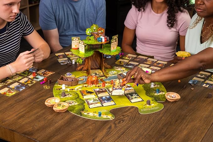 Everdell Collector’s Edition Board Game – Premium Strategy Worker Placement Game for Adults & Teens, 1–4 Players, Age 14+, Deluxe Fantasy Tabletop Game with Exclusive Content & Metal Tokens