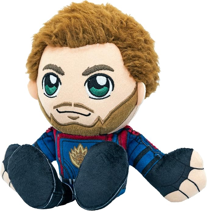 Bleacher Creatures Marvel Star-Lord 8" Kuricha Sitting Plush- Soft Chibi Inspired Toy