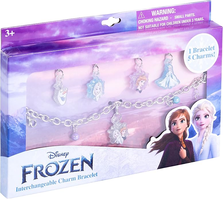 LUV HER Girls Add A Charm Toy Bracelet and Costume Jewelry Box Set - Ages 3+