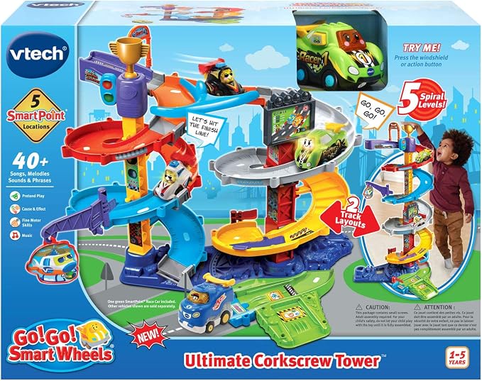 VTech Go! Go! Smart Wheels Ultimate Corkscrew Tower
