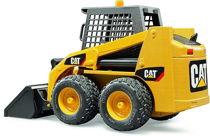 Bruder 09047 Caterpillar Skid Steer Loader with Accessories