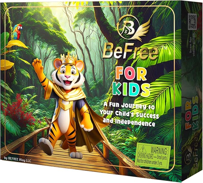 BeFree for KIDS – Fun Money & Financial Literacy Board Game | Teach Kids Smart Money Skills, Investing & Saving | Educational Strategy Game for Ages 7+ | Great for Family Game Night & Cash Flow Learn!
