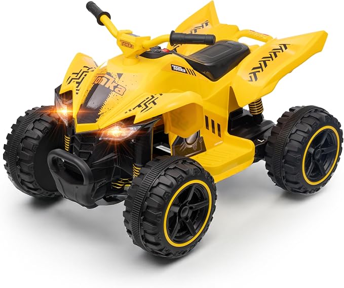 Tonka 12V ATV Ride On Toy, Fun and Exciting Ride for Kids, Stylish Design for Imaginative Play