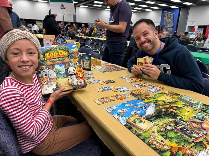 – Family Board Game | Animal Zoo Building Strategy Game | 1–6 Players | Fun Game Night Game for Kids & Adults | Ages 7+