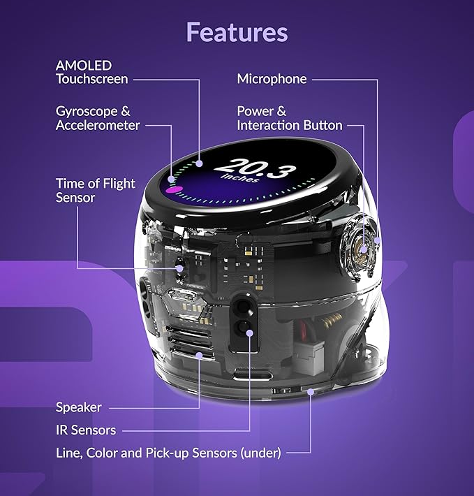 Ozobot Ari Coding Robot Kit | Ages 8-14 | STEM Coding for Kids & Teachers