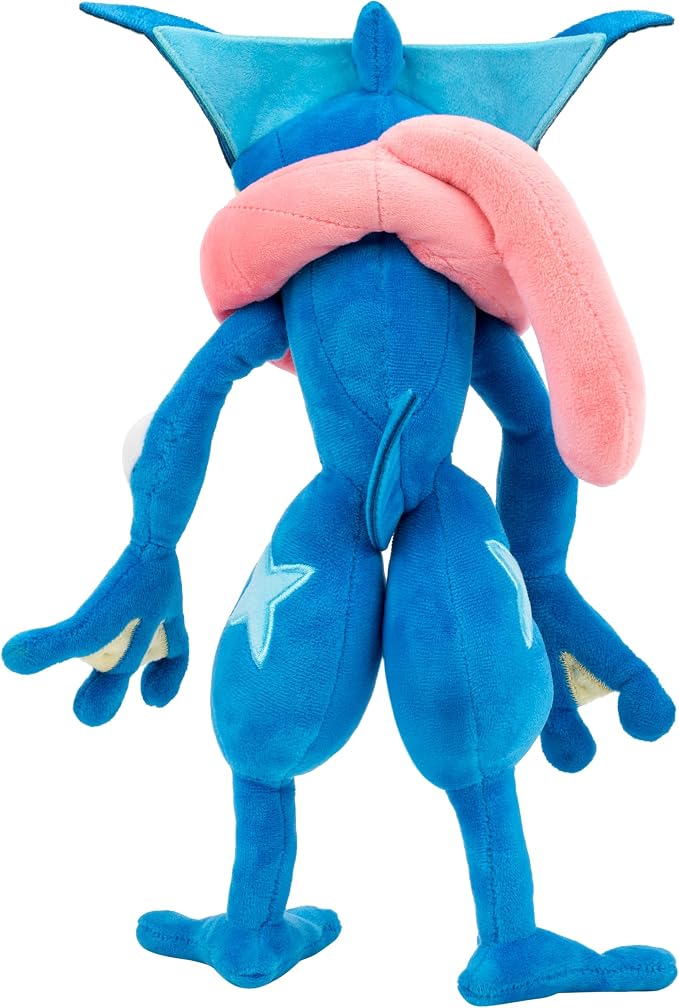 Pokemon Greninja Plush - 12-Inch Soft Plush with Authentic Details