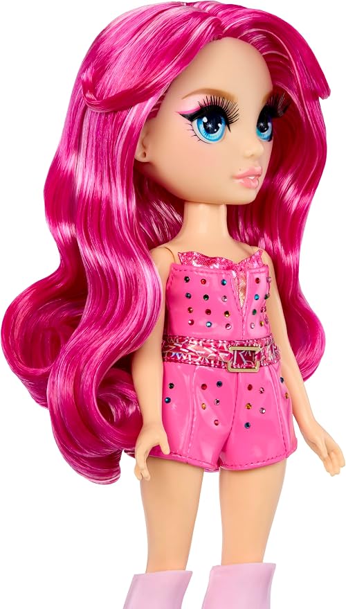 Rainbow High My Fashion Style Stella, Fuchsia 11" Fashion Doll with Statement Outfit, Stylish Handbag, Great Toy Gift for Girls Kids Ages 4-12 Years