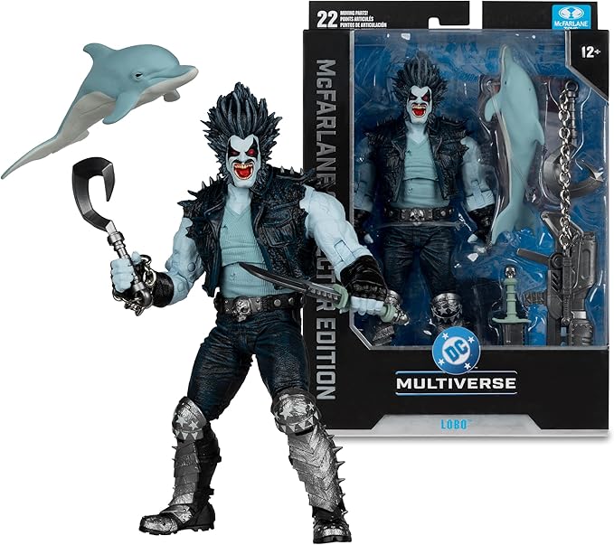 McFarlane Toys- DC Multiverse Lobo (DC Classic) 7in Action Figure McFarlane Collector Edition #58