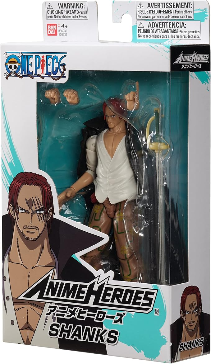 ANIME HEROES - One Piece - Shanks Action Figure