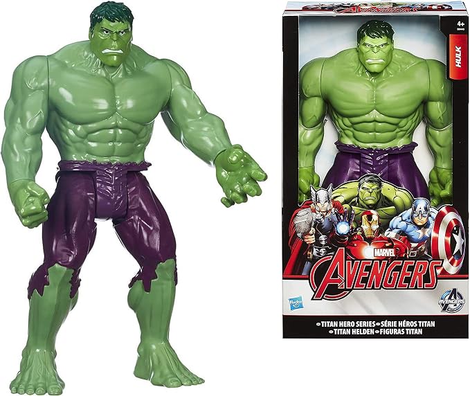 Titans Hero Series Hulk 12 inch Tall Action Figure from Marvel Avengers
