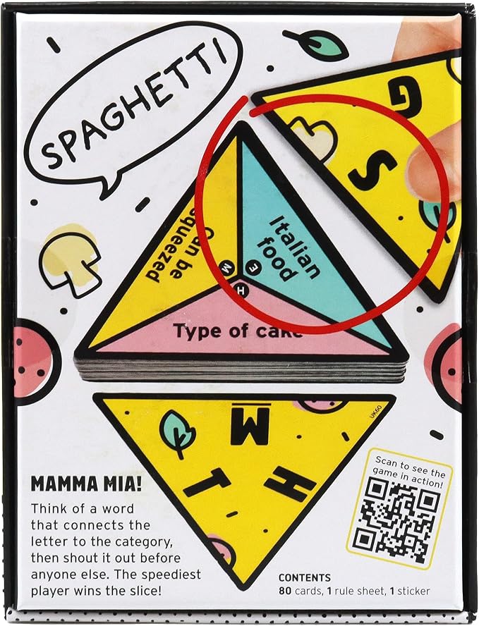 Big Potato P for Pizza: Family Card Game | Great for Adults and Kids | Perfect Lightweight Travel Fun for Any Occasion | The Ultimate Travel Card Game