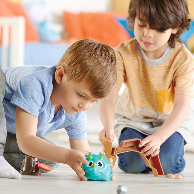 Learning Resources Coding Critters Rumble & Bumble Set, Electronic Learning & Education Toys, Screen Free Toys For Kids, STEM Coding For Kids Ages 4 and Up, Interactive Dinosaur Kit