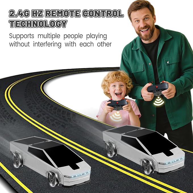 Remote Control Car Cyber-Inspired Transformer Toys Cars 2.4Ghz One-Button Deformation 360° Rotation Drift Rc Car Robot Rc Truck Toys for 4 5 6 7 8+ Years Old Boy Toys
