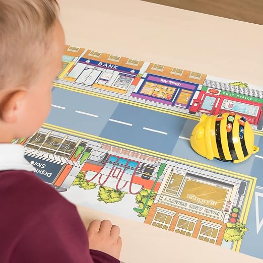 See & Say Bee Bot Coding Robots for Kids – Programmable Robot & Directional Control for Beginners – BeeBots Screen-Free STEM Learning Toy for Preschool, Kindergarten, Classroom & Homeschool