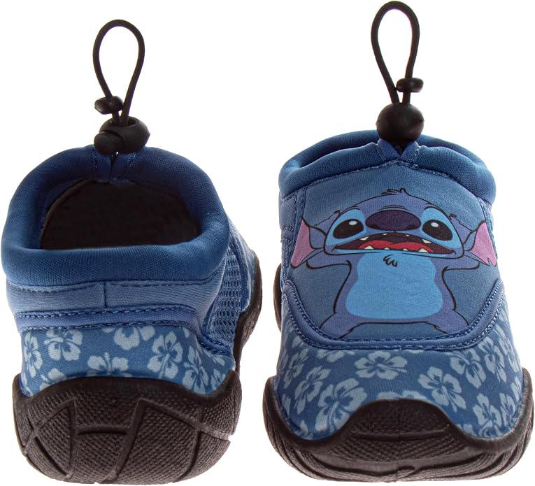 Josmo Sonic The Hedgehog Spiderman Stitch Water Shoes Summer Beach Slip On Quick Dry Pool Aqua Socks for Boys Size 13 Little Kid 1-4 Big Kid