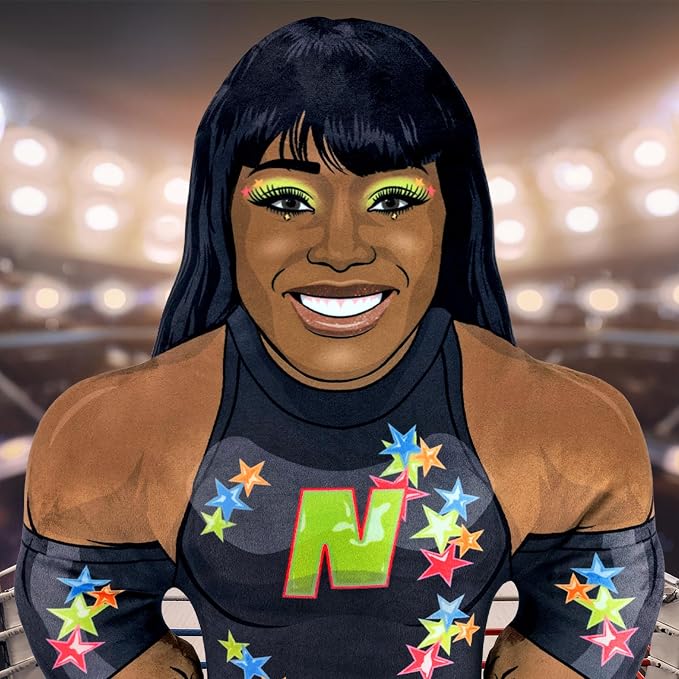 Bleacher Creatures Naomi 24" WWE Bleacher Buddy - Soft Plush Toy