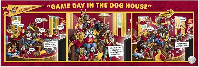 YouTheFan NCAA Game Day in The Dog House - 1000pc Puzzle