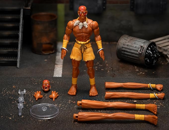 Jada Street Fighter 6" Dhalsim Action Figure, Toys for Kids and Adults