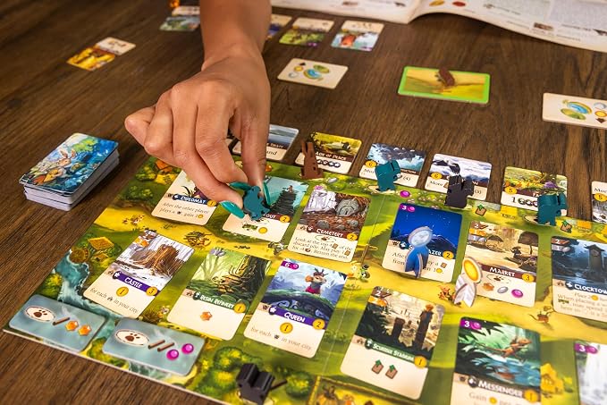 Everdell Duo – 2-Player Standalone Board Game with Competitive, Co-Op & Campaign Modes – Strategy Game with Woodland Theme, Ages 10+, Fast 30-Minute Gameplay