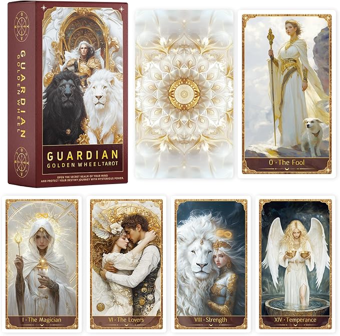 Sacred Tarot Card, Beginner and Expert Original Tarot Electronic Guide，Original and Beautiful Everyday Witch Decks, Divination Tools for All Skill Levels.