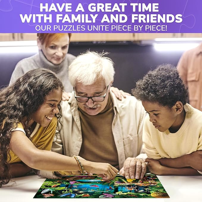 QUOKKA 100 Piece Puzzles for Kids Ages 4-6 – Floor Kids Puzzles Ages 6-8 Year Old – Toy for Learning Forest Bugs for 8-10 yo – Jigsaw Toddler Game for Boy and Girl Age 3-5