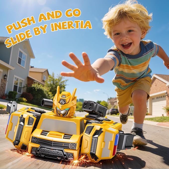 Gifts for 3 4 Year Old Boys, Toys for 3 4 Year Old Boys, 5-in-1 Transform Robot Toys for Boys 4-6, Easy DIY Assembly, 3 4 Year Old boy Birthday Gifts, Ideals Toys for Boys, Kids Toys