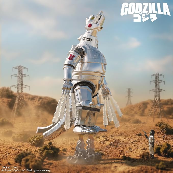 Super7 ULTIMATES! Toho Mechagodzilla '74-8" Toho Godzilla Action Figure with Accessories - Classic Movie Collectibles and Retro Toys